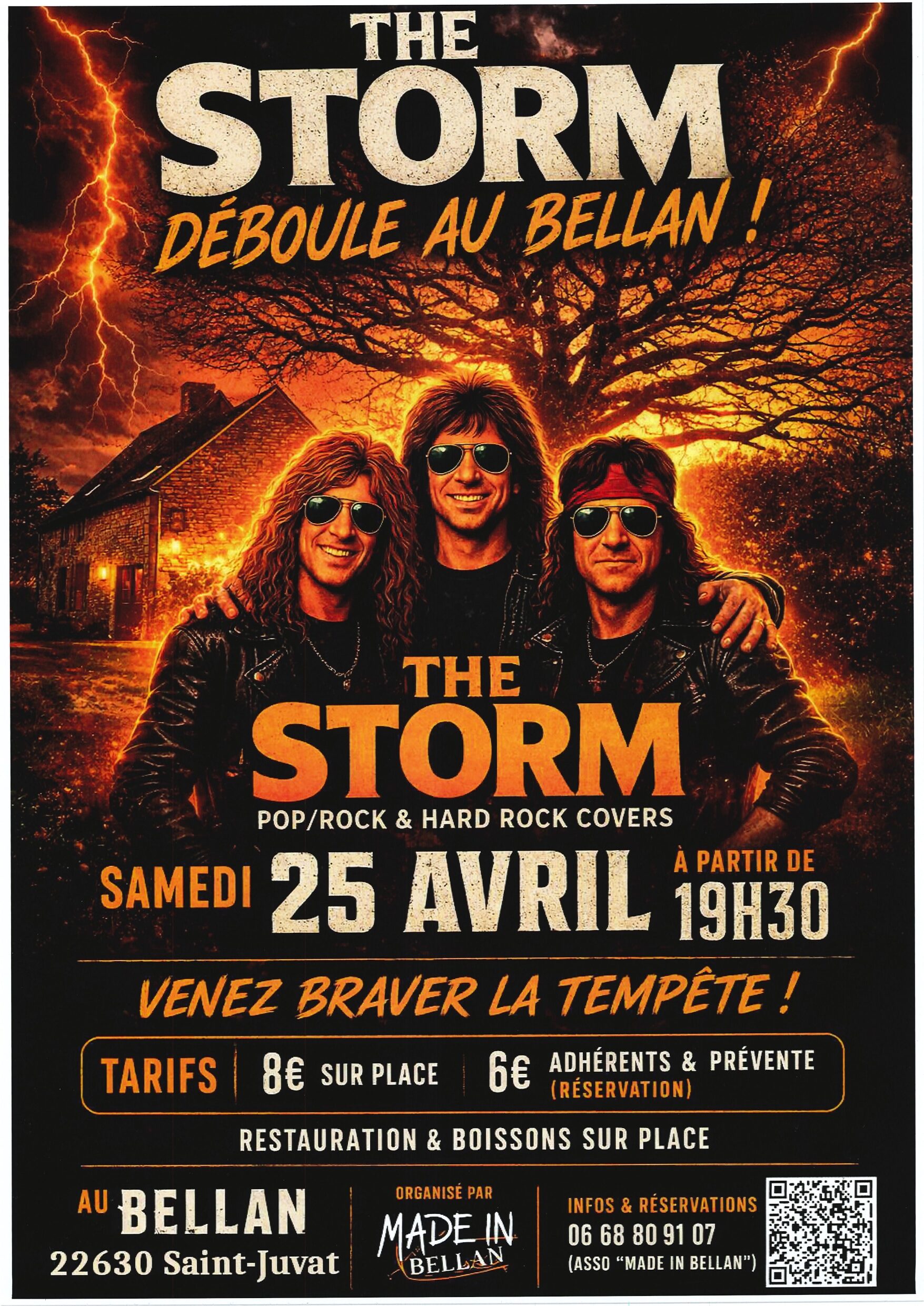 Concert The Storm – 25 avril